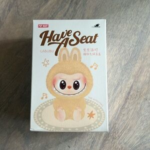 Pop Mart Have a Seat Labubu- Hehe